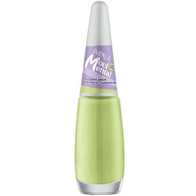 Esmalte Cremoso Impala Movimenta! naquele pique, frasco com 7,5mL