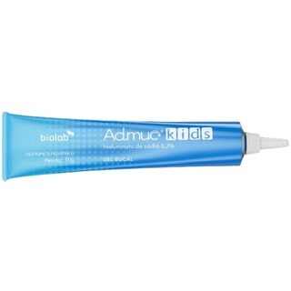 Gel Bucal Ad.muc Kids Biolab 0,2%, 10g