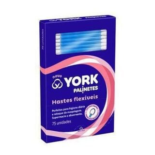 Hastes Flexíveis Palinetes York caixa com 75 unidades