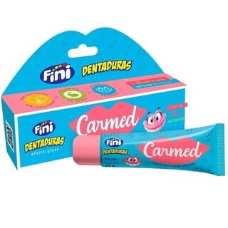 Hidratante Labial Carmed Fini Efeito Gloss 3+ anos, dentaduras, incolor, 1 unidade com 10g