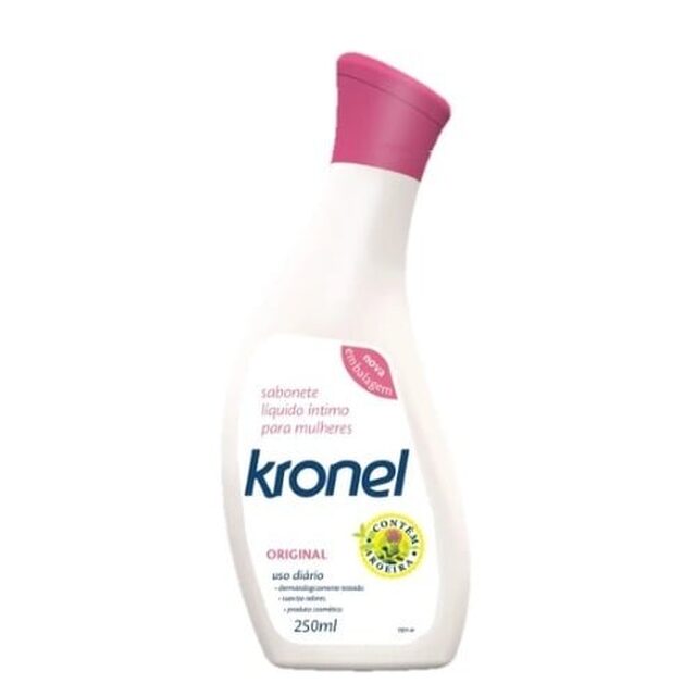Sabonete Íntimo Kronel original, líquido com 250mL