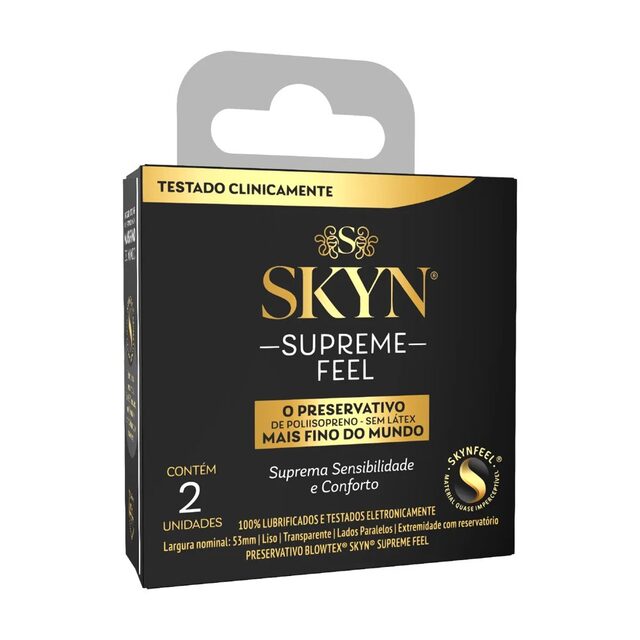 Camisinha Skyn Supreme Feel 2 unidades