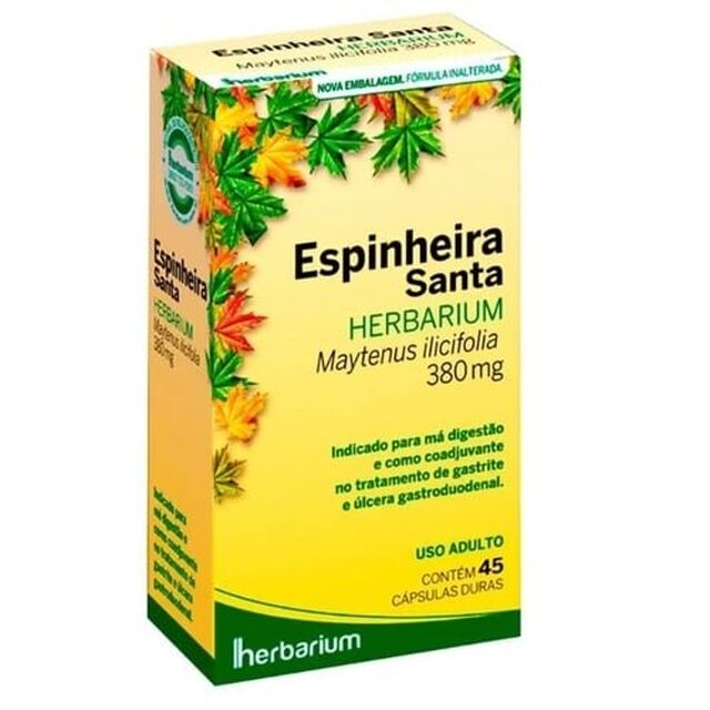Espinheira Santa Herbarium, 45 cápsulas