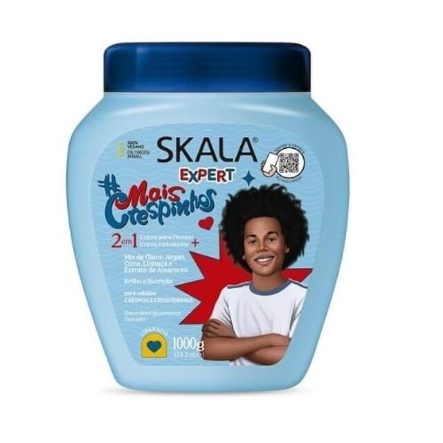 Creme para Tratamento Skala Expert #MaisCrespinhos, pote com 1kg