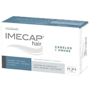 Imecap Hair Cabelos e Unhas caixa com 30 cápsulas