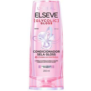 Condicionador Elseve Glycolic Gloss Sela Gloss 200mL
