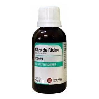 Óleo de Rícino RioQuímica Frasco com 30mL