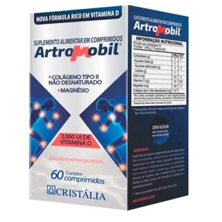 Artromobil Suplemento Alimentar Cristalia 60Cpr