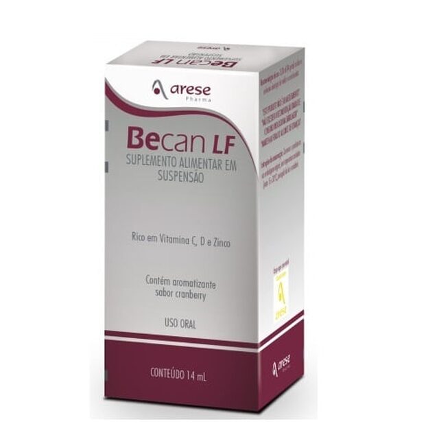 Becan LF, frasco com 14mL