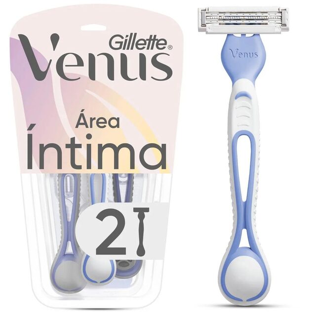 Aparelho Descartável para Depilação Gillette Venus Íntima 2 unidades