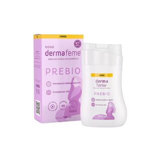 Sabonete Líquido Íntimo Dermafeme Prebio 100ml