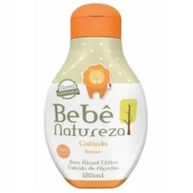 Colônia Infantil Bebê Natureza Suave, 120mL