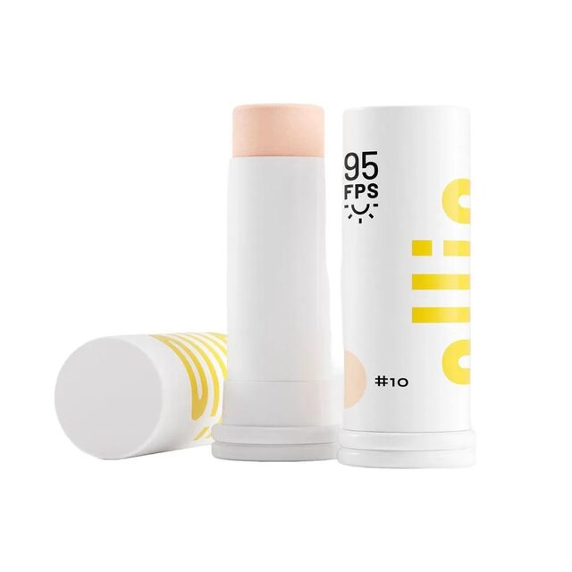 Protetor Solar Facial em Bastão Ollie FPS 95 Cor #10 15g