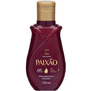 Óleo Corporal Paixão Framboesa Negra 100mL