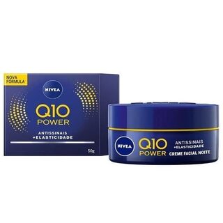 Creme Facial Noturno Antissinais Nivea Q10 Power 50g