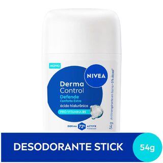 Desodorante Antitranspirante Stick Nivea Derma Control Defende 72h 54g