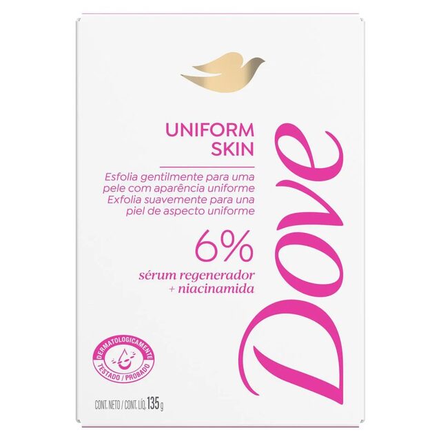 Sabonete em Barra Dove Uniform Skin, 135g