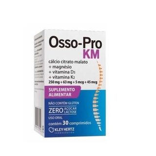 Osso-Pro KM, caixa com 30 comprimidos