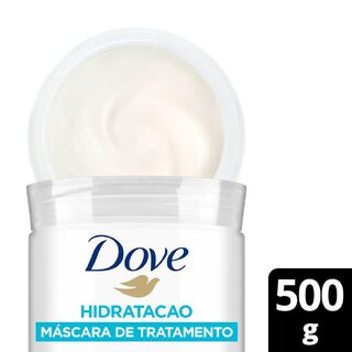 Máscara de Tratamento + Finalizador 2 em 1 Dove Hidratação + Hialurônico 500g