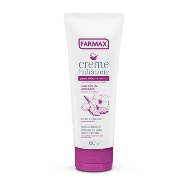 Creme Hidratante para Mãos e Unhas Farmax, 60g