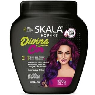 Creme Capilar 2 em 1 Skala Expert Divina Cor