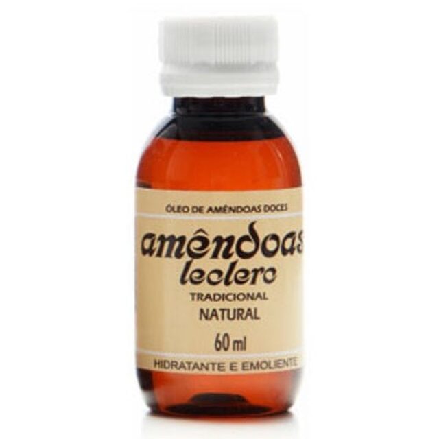Óleo de Amêndoas Leclerc natural com 60mL