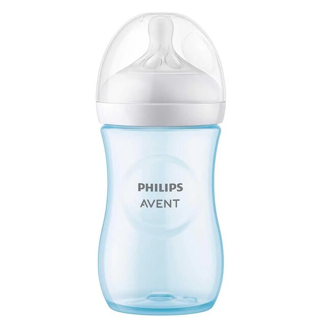 Mamadeira Philips Avent Pétala 3.0 Azul 260ml - 1 unidade