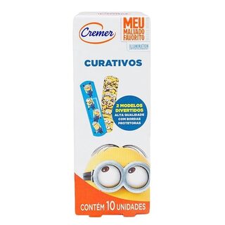 Curativos Cremer Divertidos Minions com 10 unidades