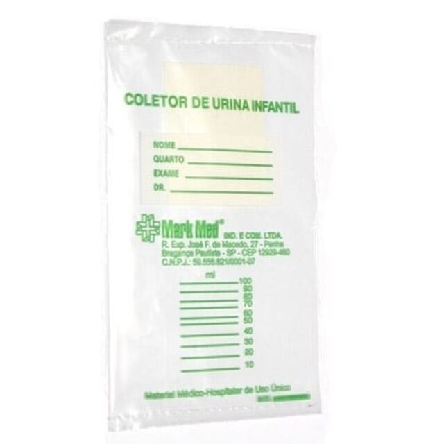 Coletor de Urina Infantil Mark Med masculino com 1 unidade