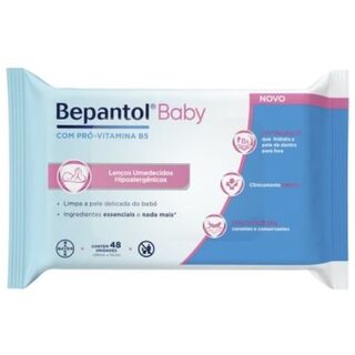 Lenço Umedecido Bepantol Baby 48 unidades