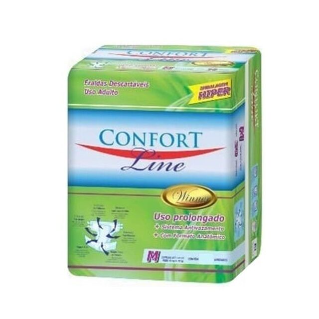 Fralda Geriátrica Confort Line M 8 UNIDADES