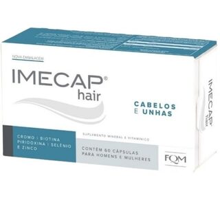 Imecap Hair Cabelos e Unhas caixa com 60 cápsulas