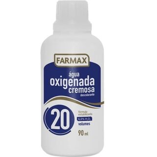 Água Oxigenada Cremosa Farmax 20 volumes com 90mL