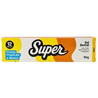 Gel Dental Frutas Tropicais e Menta Super Cimed 90G