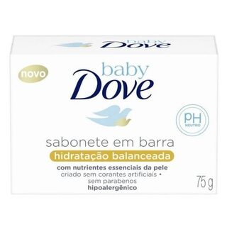 Sabonete Dove Baby Hidratação Balanceada barra com 75g