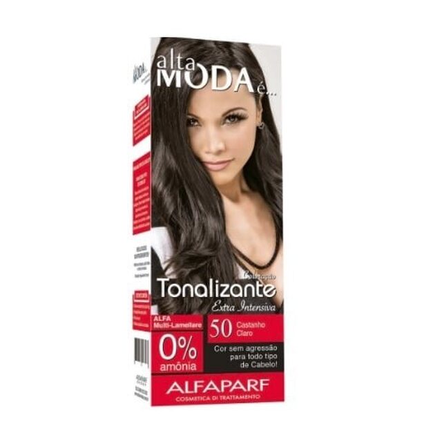 Coloração Alfaparf Alta Moda É nº 50 castanho claro