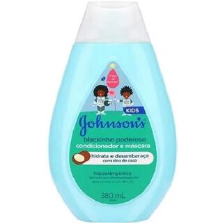 Condicionador e Máscara Johnson's Kids Blackinho Poderoso 380mL