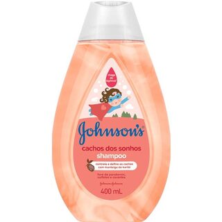 Shampoo Hidratante Johnson’s Kids Cachos dos Sonhos 400mL