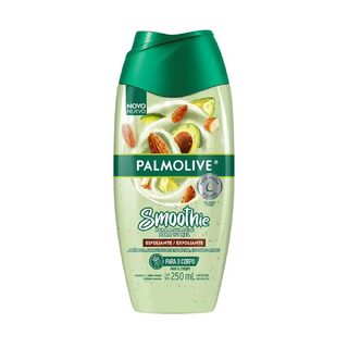 Sabonete Líquido Corporal Palmolive Smoothie Esfoliante Amêndoa, Abacate e Leite, 250mL