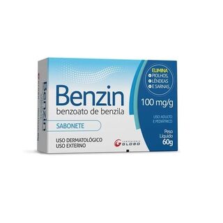 Benzin, sabonete em barra com 60g