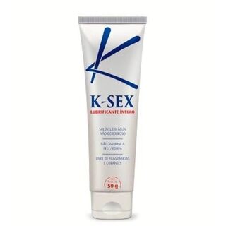Gel Lubrificante Íntimo K-Sex sem perfume, 50g
