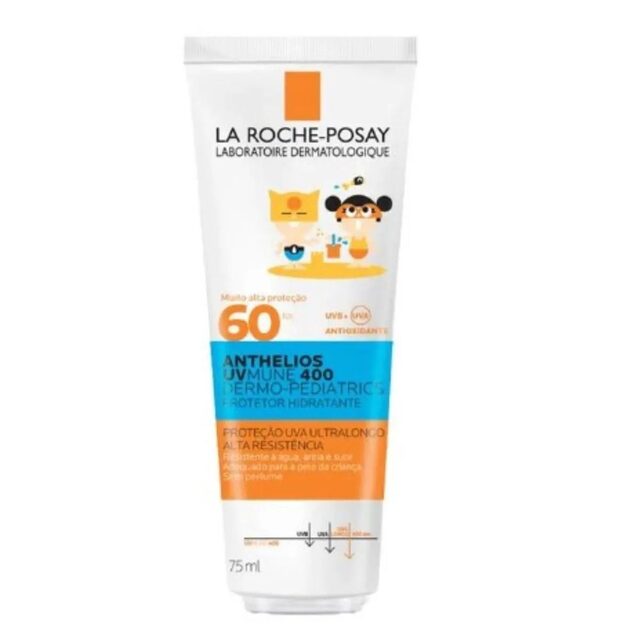 Protetor Solar Infantil La Roche-Posay Anthelios UVMune 400 Dermo-Pediatrics FPS 60, 75mL