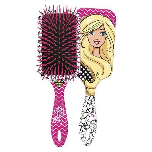 Escova de Cabelo Condor Barbie 6898 Raquete