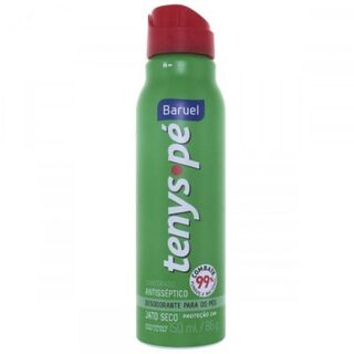 Desodorante para Pés Tenys Pé canforado, jato seco, 1 unidade com 150mL