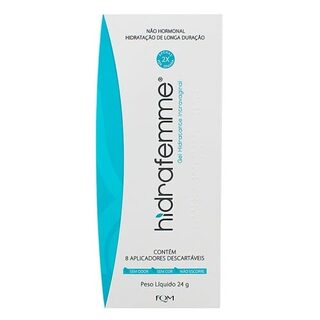 Gel Hidratante Vaginal Hidrafemme, bisnaga com 24g