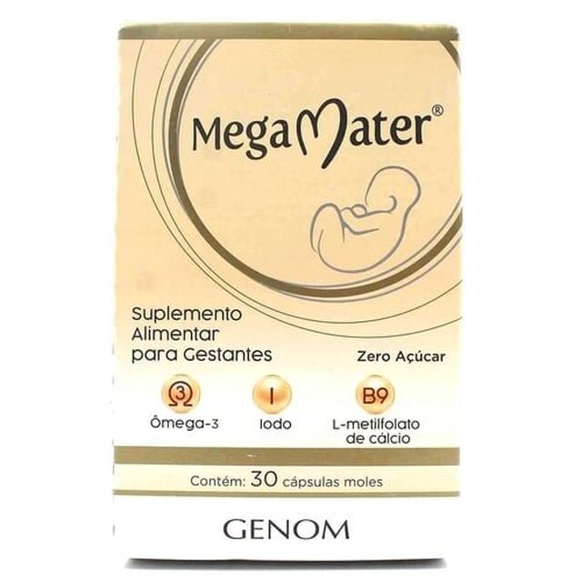 Mega Mater, caixa com 30 cápsulas