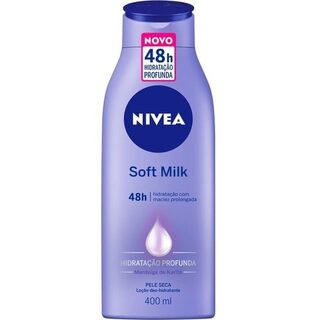 Loção Deo-hidratante Corporal Nivea Soft Milk Pele Seca 400mL