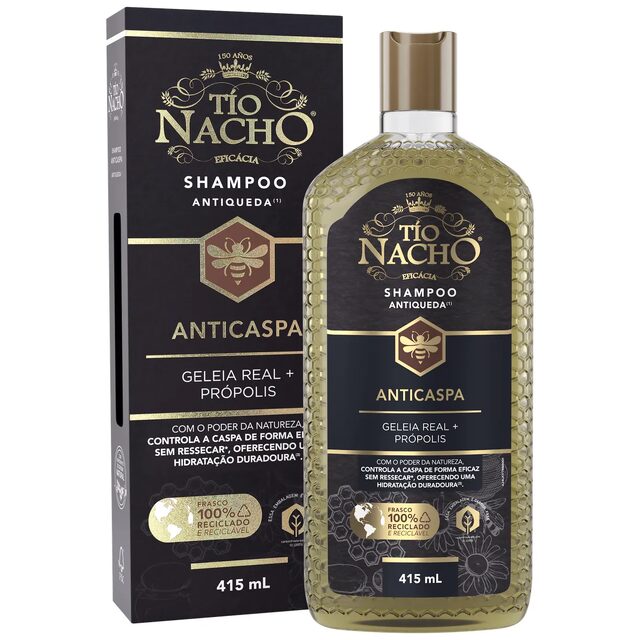 Shampoo Tío Nacho Anticaspa 415mL