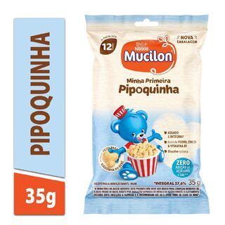 Snack Mucilon Minha Primeira Pipoquinha, 35g