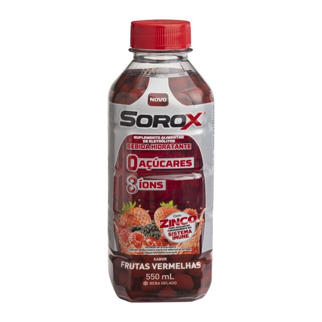 Isotônico Sorox Frutas Vermelhas 500ml